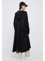 Parka Calvin Klein za žene, boja: crna, za prijelazno razdoblje