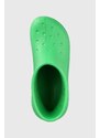 Gumene čizme Crocs Classic Crush Rain Boot za žene, boja: zelena, 207946.3E8-3E8