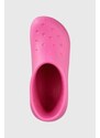Gumene čizme Crocs Classic Crush Rain Boot za žene, boja: ružičasta, 207946.6UB-6UB