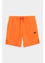 Dječje kratke hlače 4F boja: narančasta, glatki materijal