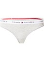 Tommy Hilfiger Underwear Tanga gaćice mornarsko plava / siva melange / tamno crvena / bijela