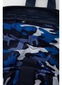 Ruksak Aeronautica Militare za muškarce, boja: tamno plava, veliki, s aplikacijom