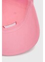 Dječja kapa Levi's boja: ružičasta, s aplikacijom