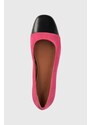 Balerinke od brušene kože Vagabond Shoemakers Jolin boja: ružičasta, 5508.642.93