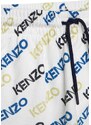 Dječje pamučne kratke hlače Kenzo Kids boja: bijela