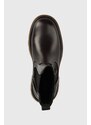 Kožne gležnjače Gant Meghany za žene, boja: smeđa, ravni potplat, 25551429.G46