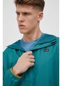 Kišna jakna New Balance All Terrain za muškarce, boja: zelena, za prijelazno razdoblje, oversize