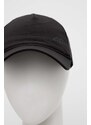 Pamučna kapa sa šiltom 4F boja: siva, glatka