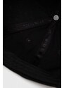 Pamučna kapa sa šiltom 4F boja: crna, glatka