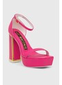 Kožne sandale Kat Maconie Missy boja: ružičasta