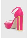 Kožne sandale Kat Maconie Missy boja: ružičasta