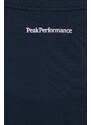 Dukserica Peak Performance za žene, boja: tamno plava, glatka