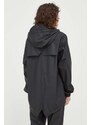 Kišna jakna Rains Fishtail Jacket 18010 boja: crna, za prijelazno razdoblje, 18010.01-01Black