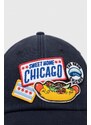 Pamučna kapa sa šiltom American Needle Chicago boja: tamno plava, s aplikacijom