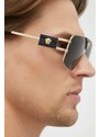 Sunčane naočale Versace za muškarce, boja: zlatna
