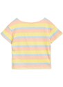Dječja pamučna majica kratkih rukava Mini Rodini boja: žuta, s uzorkom