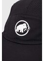 Kapa sa šiltom Mammut Aenergy Light boja: crna, glatka