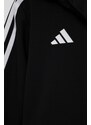 Dječja dukserica adidas Performance TIRO23 L WB Y boja: crna, s kapuljačom, s aplikacijom