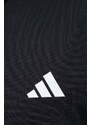 Dukserica za trening adidas Performance 3-Stripes boja: crna, s tiskom