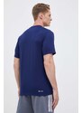 Majica kratkih rukava za trening adidas Performance Train Essentials Feelready boja: tamno plava, glatki model