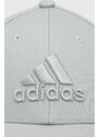 Kapa sa šiltom adidas Performance boja: tirkizna, s aplikacijom