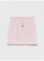 Dječja suknja Calvin Klein Jeans boja ružičasta,