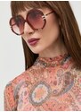 Sunčane naočale Chloé za žene, boja: smeđa