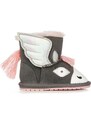 Dječje cipele za snijeg od brušene kože Emu Australia Pegasus Walker boja: siva
