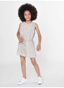 Dječja haljina Michael Kors boja: bež, mini, širi se prema dolje