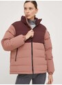 Pernata jakna Jack Wolfskin za žene, boja: ružičasta, za zimu