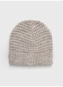 Kapa s dodatkom vune Sisley boja: siva