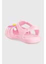 Dječje sandale Crocs ISABELLA CHARM SANDAL boja: ružičasta