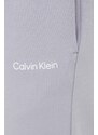Donji dio trenirke Calvin Klein boja: siva, bez uzorka