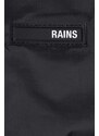 Prsluk Rains Oadded Nylon Vest boja: crna, za prijelazno razdoblje, 15460.BLACK-BLACK