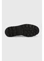 Cipele od brušene kože BOSS Adley za muškarce, boja: crna, 50498357