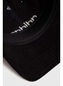 Samtana kapa sa šiltom adidas Performance boja: crna, s aplikacijom