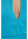 Bluza Herskind za žene, boja: tirkizna, bez uzorka