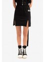 Pamučna suknja Rick Owens boja: crna, mini, pencil, DS01B7343.RNEP3-black