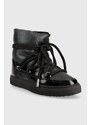 Kožne cipele za snijeg Inuikii GLOSS boja: crna, 75202-007