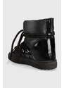 Kožne cipele za snijeg Inuikii GLOSS boja: crna, 75202-007