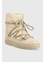 Kožne cipele za snijeg Inuikii FULL LEATHER WEDGE boja: bež, 75203-087
