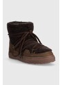 Cipele za snijeg od brušene kože Inuikii CURLY boja: smeđa, 75102-016