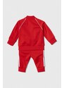 Trenirka za bebe adidas Originals boja: crvena