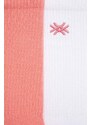 Čarape United Colors of Benetton 2-pack boja: ružičasta