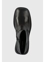Kožne gležnjače Vagabond Shoemakers DORAH za žene, boja: crna, ravni potplat, 5656.001.20