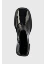 Kožne gležnjače Vagabond Shoemakers ANSIE za žene, boja: crna, s debelom potpeticom, 5445.060.20