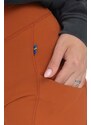 Kratke hlače Fjallraven Abisko za žene, boja: narančasta, bez uzorka, visoki struk, F87138.243-243