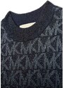 Dječja haljina Michael Kors boja: tamno plava, mini, ravna