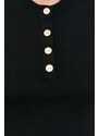 Vuneni pulover MICHAEL Michael Kors za žene, boja: crna, lagani