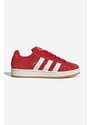 Tenisice od brušene kože adidas Originals Campus 00S boja: crvena, H03474-red